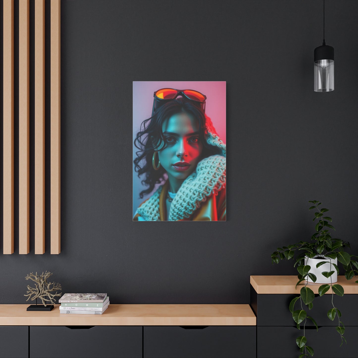 Supreme 70’s Aesthetic Art Canvas Wall Art & Canvas Print
