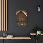 Weathered Barn Under Dramatic Sky Wall Art & Canvas Prints