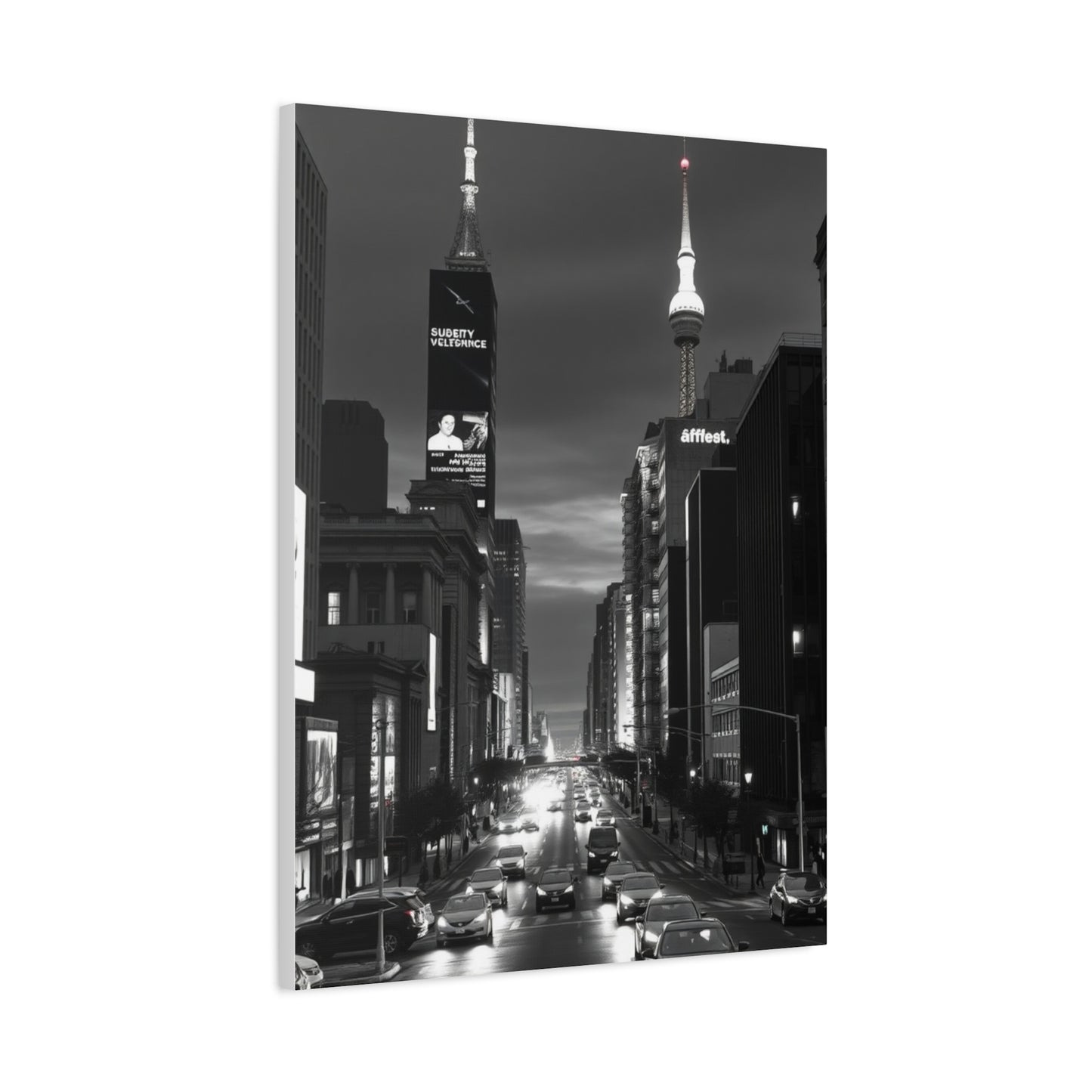 Black & White Cityscapes Art Supreme Gallery Wall Art & Canvas Print