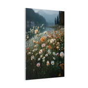 Wildflower Lakeside Meadow Wall Art & Canvas Print