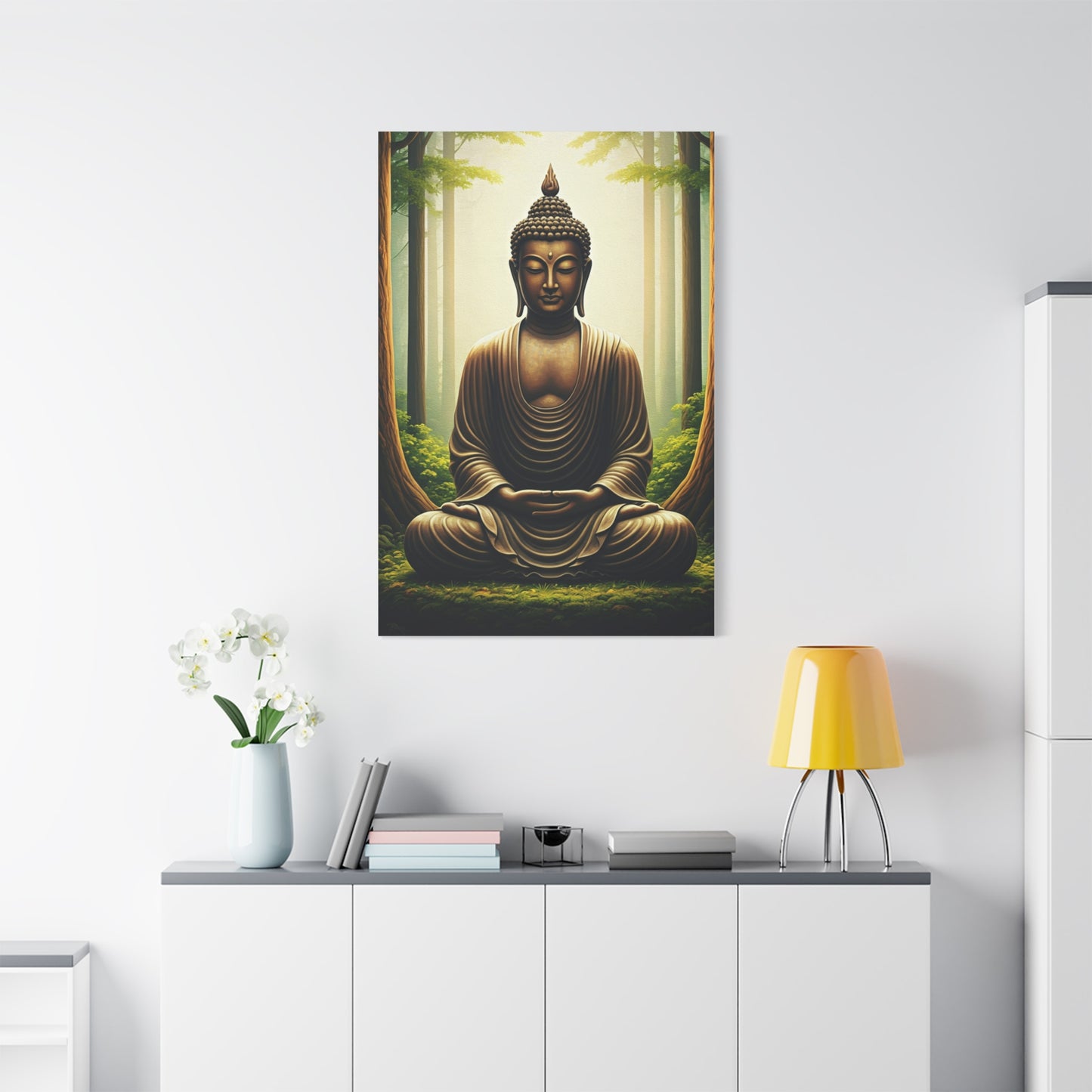 Forest Sanctuary Buddha Wall Art & Canvas Prints