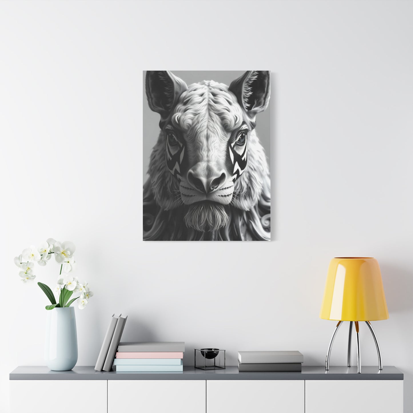 Gray & White Art Canvas Art 8 Wall Art & Canvas Print