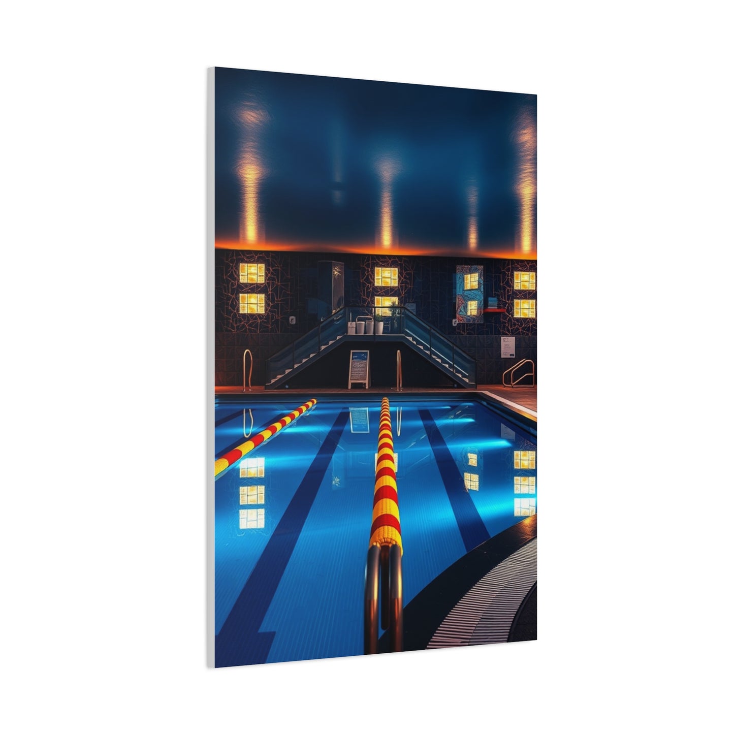 Supreme Swimming Pool Art Beautiful Collection Wall Art & Canvas Print