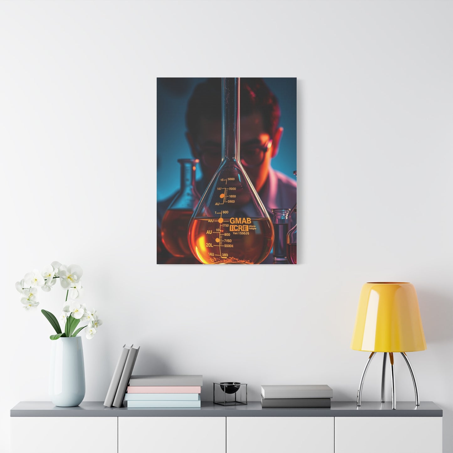 Chemistry Art Luxury Canvas Wall Art & Canvas Print