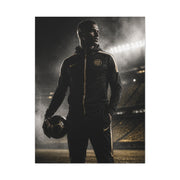 Athlete Stadium Editorial Portrait Wall Art & Canvas Print