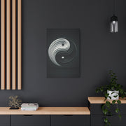 Monochrome Yin Yang Energy Wall Art & Canvas Prints