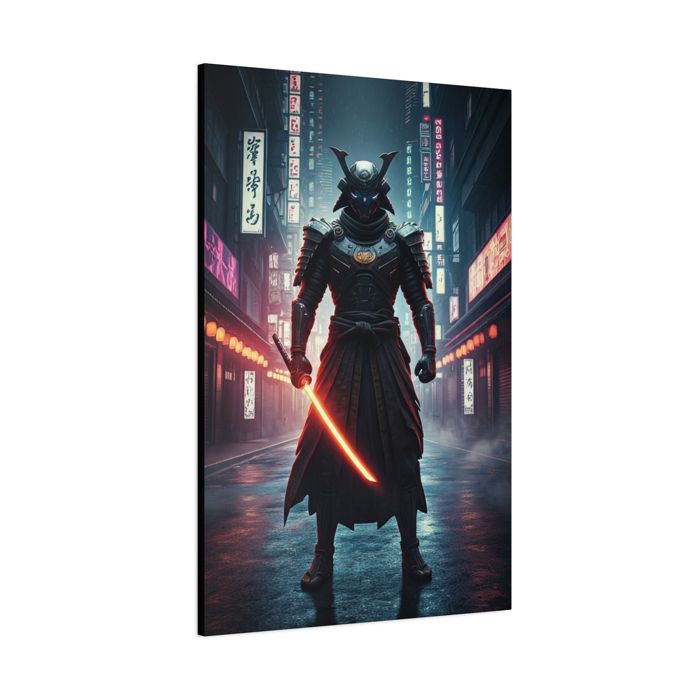 Cyber Samurai Wall Art & Canvas Prints