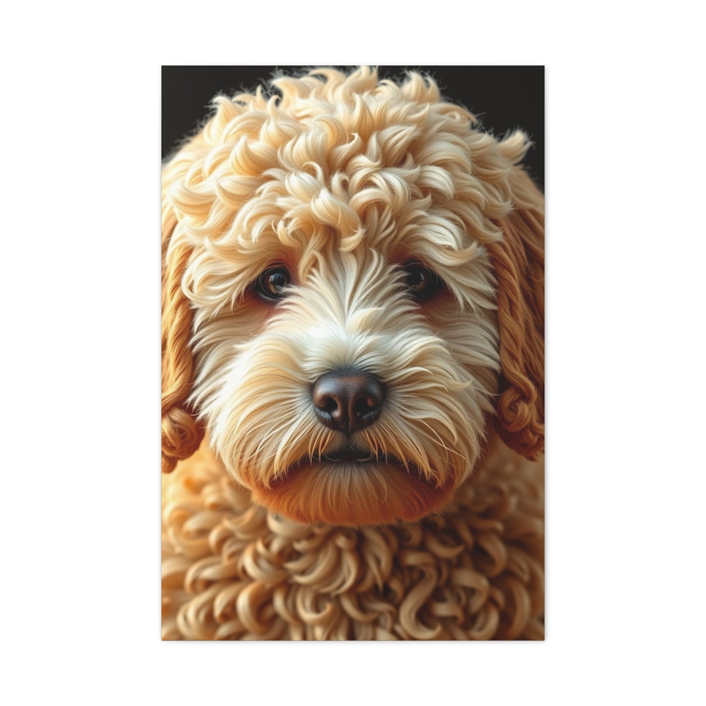 Premium Golden Doodle Art Supreme Canvas Gallery Wall Art & Canvas Print