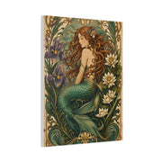 Art Nouveau Floral Mermaid Elegance Wall Art & Canvas Print