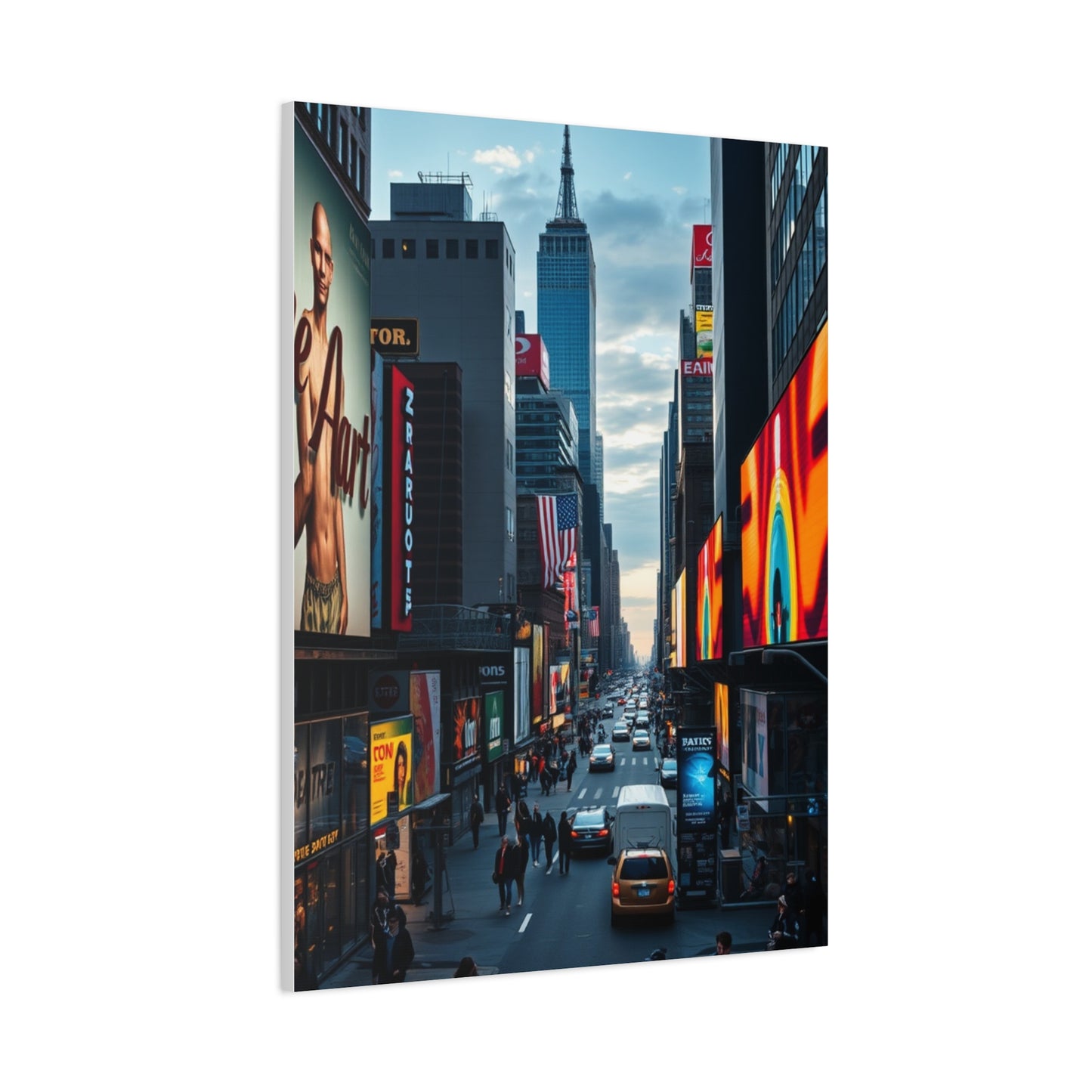 Gotham Nocturne Canvas Wall Art & Canvas Print
