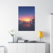 Quiet Rooftop Sunset Wall Art & Canvas Prints