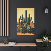 Southwestern Desert Cactus Garden Wall Art & Canvas Prints