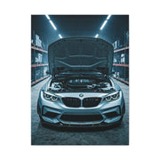 BMW M2 Industrial Workshop Lighting Wall Art & Canvas Prints