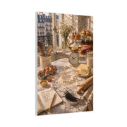 Parisian Marble Pastry Station Wall Art & Canvas Print