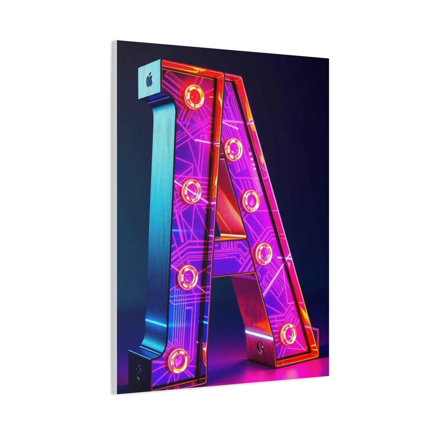A Alphabet & Letter Art Artisan Canvas Wall Art & Canvas Print