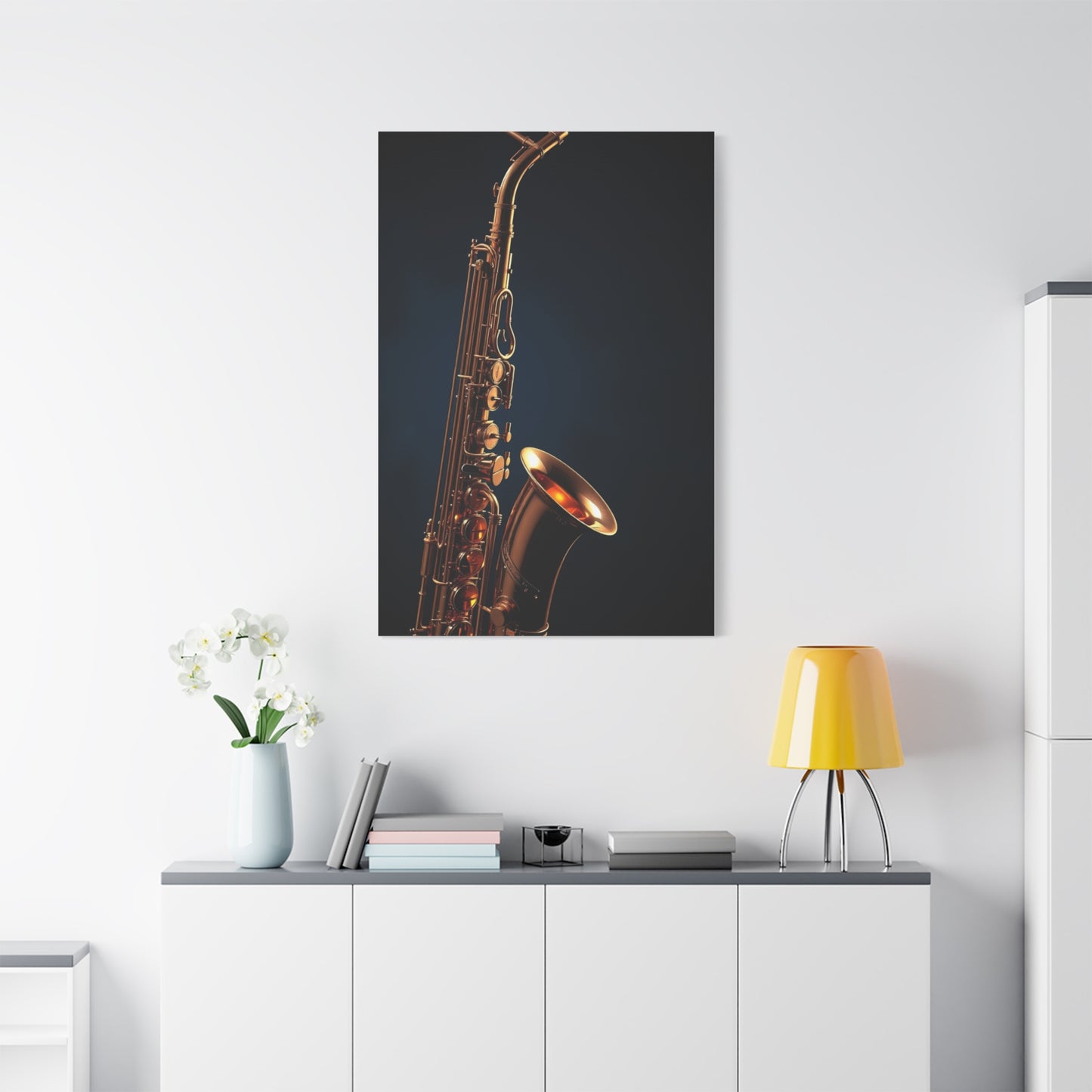 Saxophone Art Canvas Art 1 Wall Art & Canvas Print