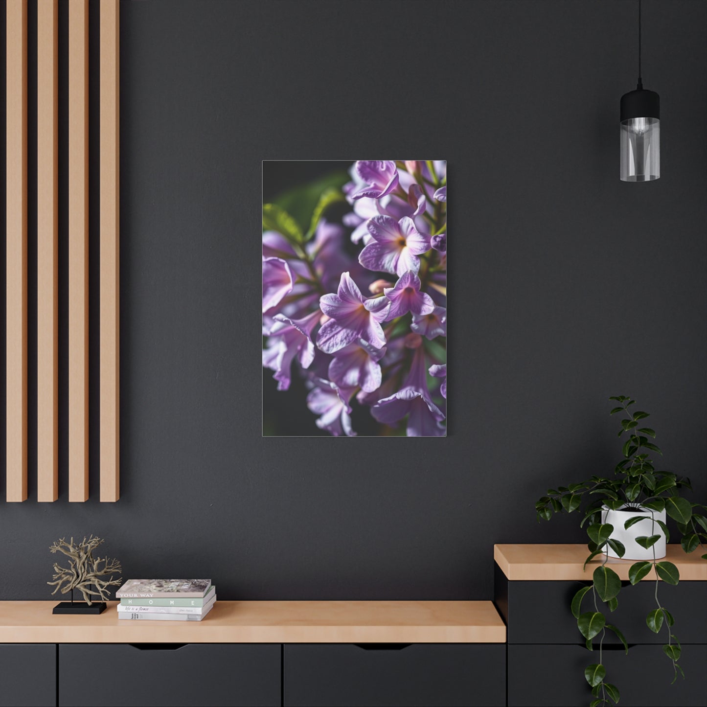 Vision Lilac Flower Art Art Wall Art & Canvas Print