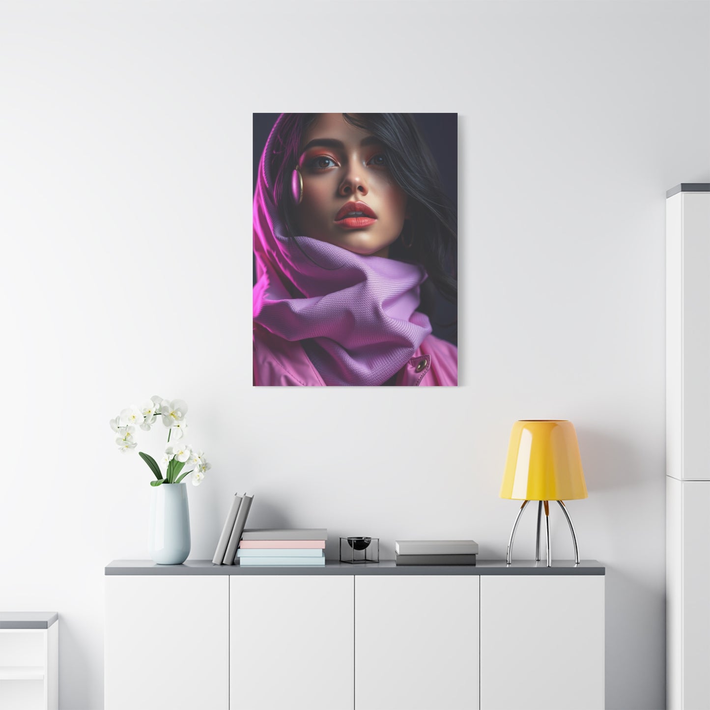 Haute Elegance Wall Portrait