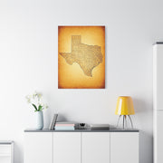 Old Explorer Manuscript Map Wall Art & Canvas Prints