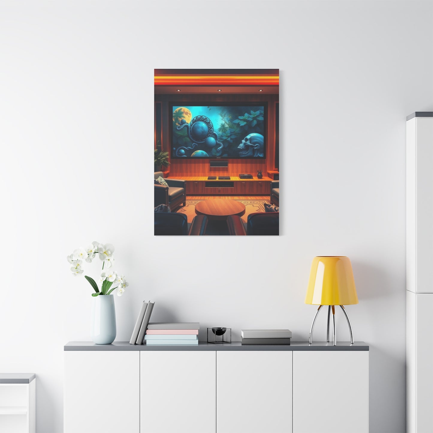Masterpiece Home Theater Art Vision Wall Art & Canvas Print