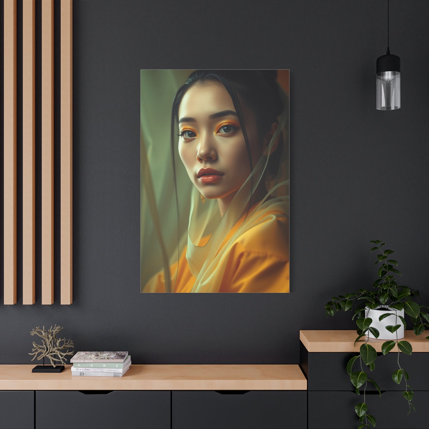 Golden Reverie Canvas Wall Art & Canvas Print
