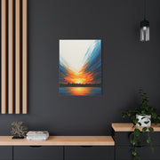 Radiant Sunset Reflection Wall Art & Canvas Prints