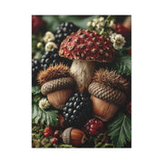 Woodland Harvest Still Life Wall Art & Canvas Print