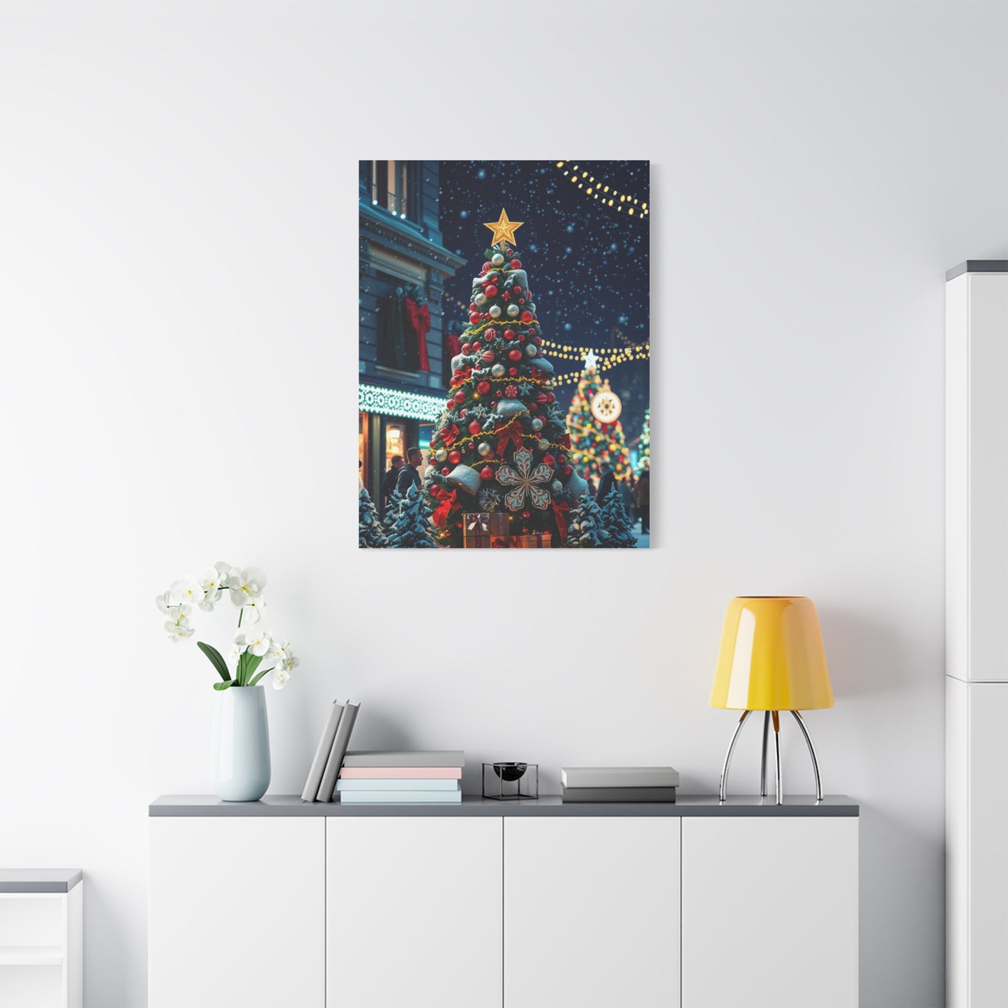 Majestic Holiday Portrait Wall Art & Canvas Print