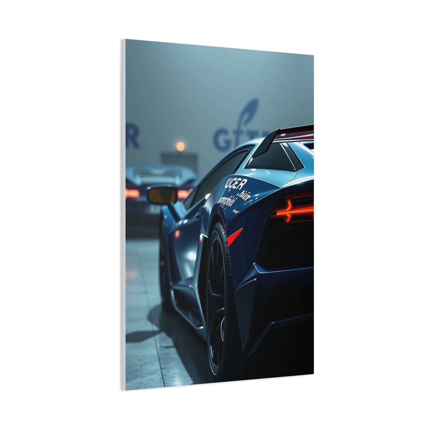 Lamborghini Art Supreme Canvas Wall Art & Canvas Print