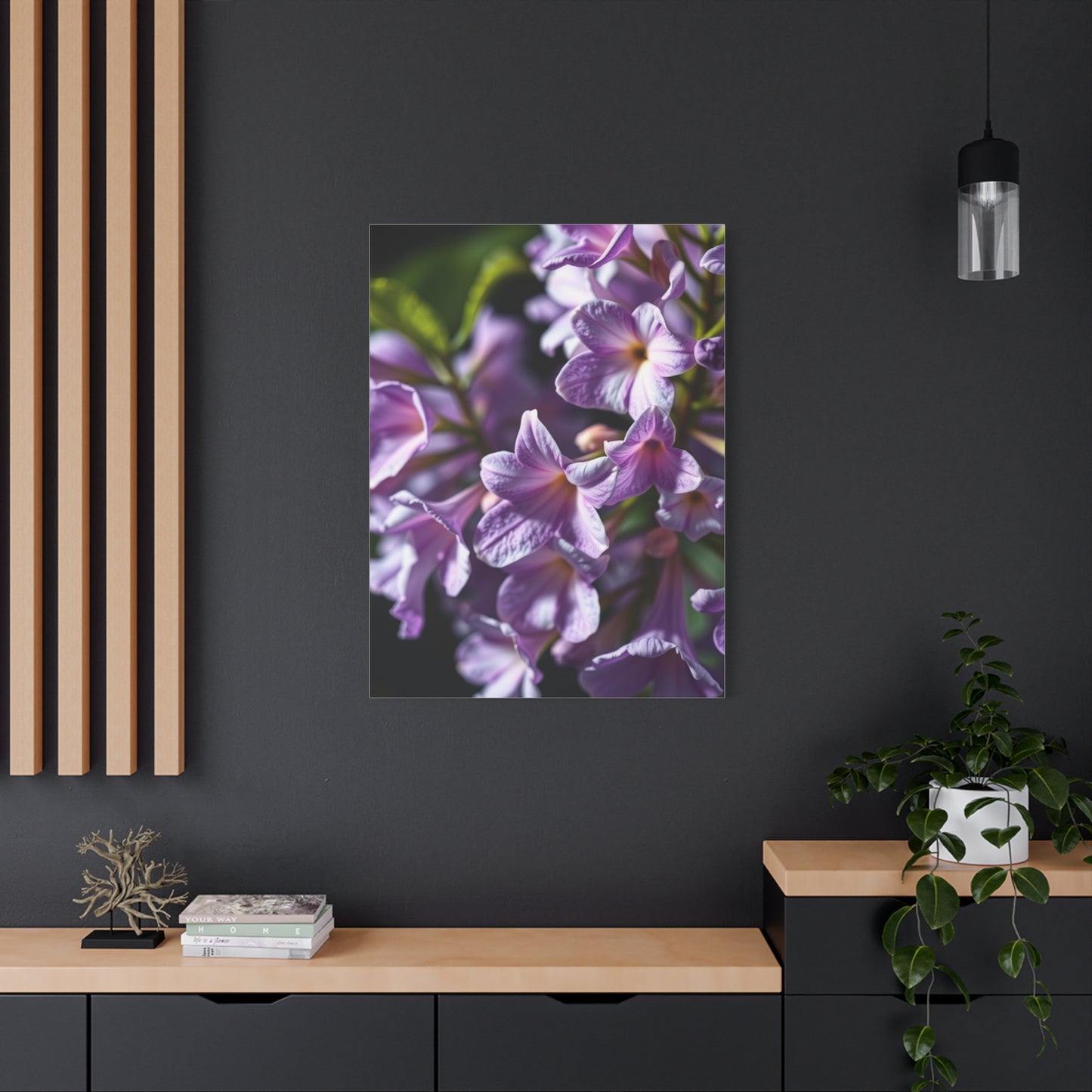 Vision Lilac Flower Art Art Wall Art & Canvas Print