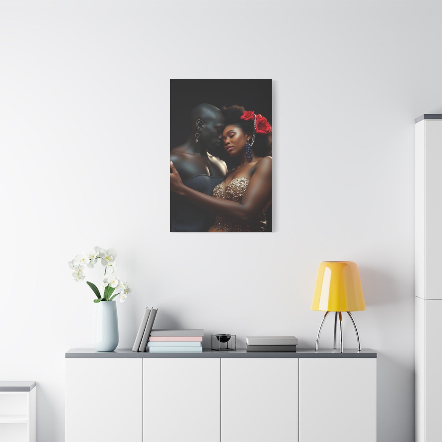 Black Love Art Premium Gallery Wall Art & Canvas Print