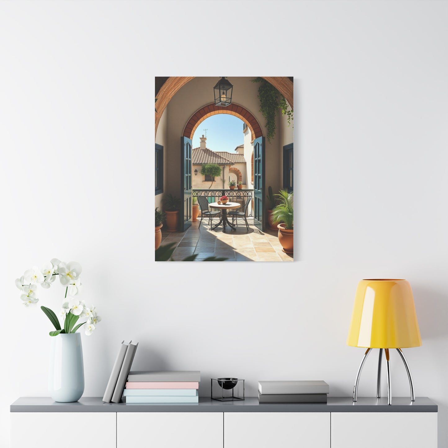 Mediterranean Decor Art Refined Canvas Wall Art & Canvas Print
