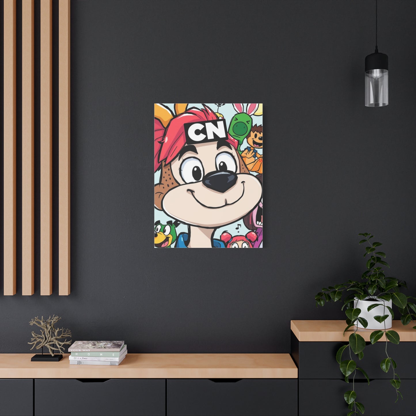 Luxe Animation Harmony Canvas Wall Art & Canvas Print