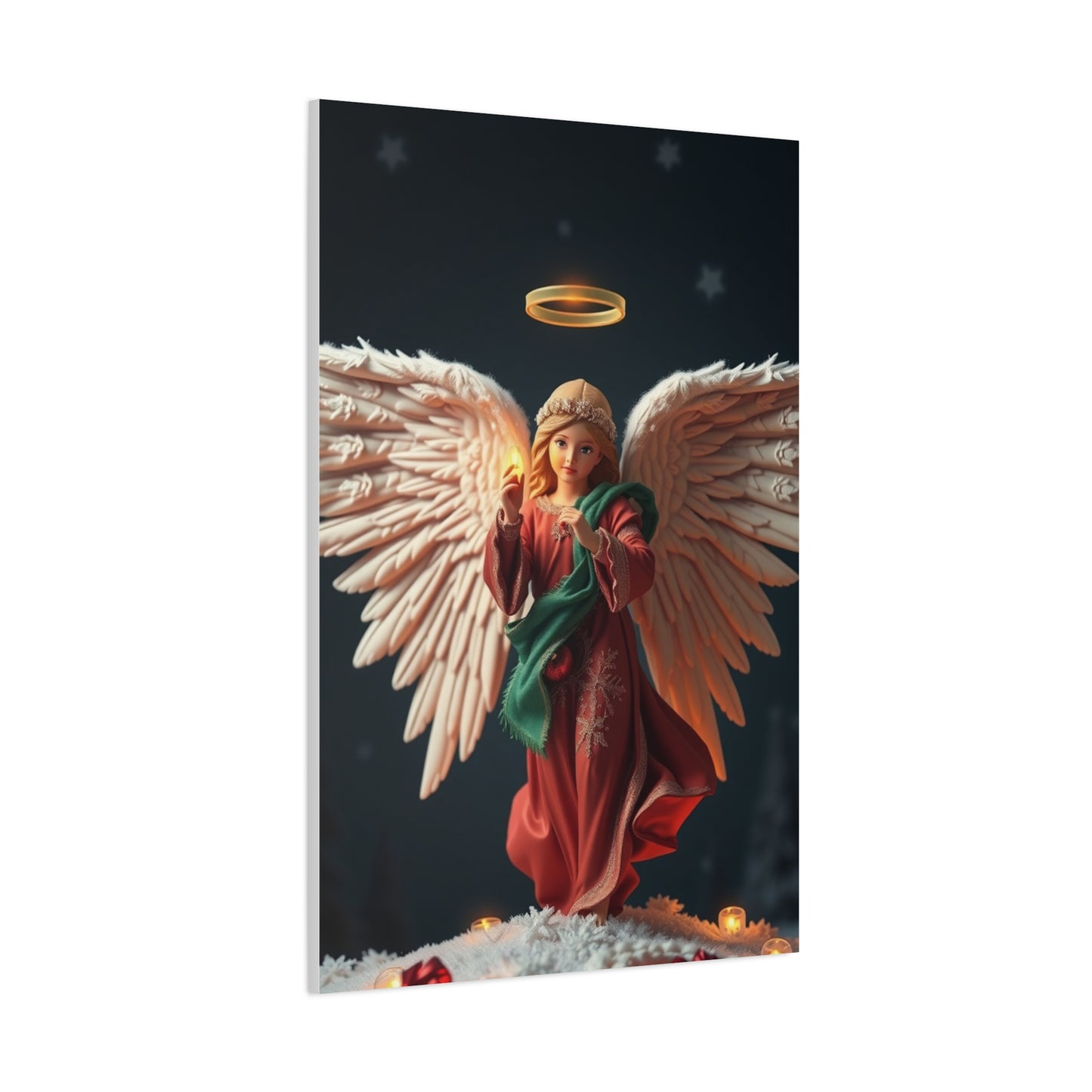 Christmas Angel Art Supreme Gallery Wall Art & Canvas Print