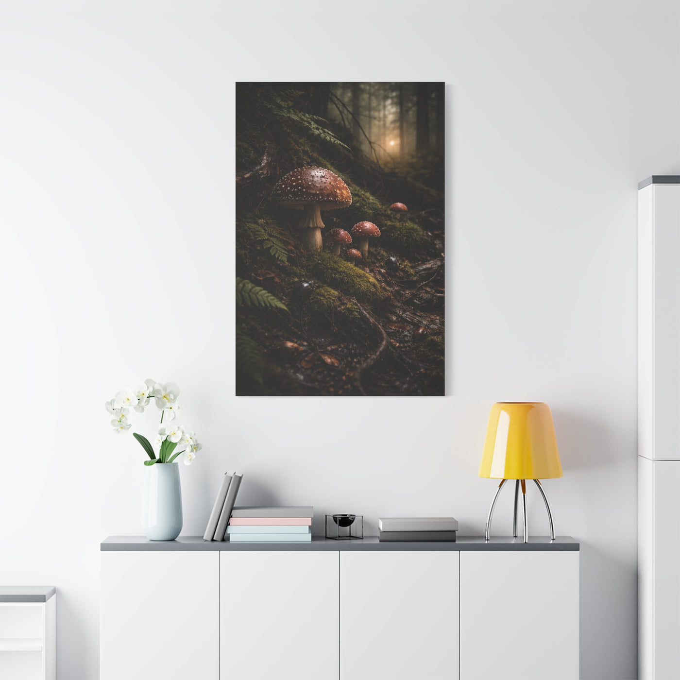 Dark Goblincore Forest Floor Wall Art & Canvas Print