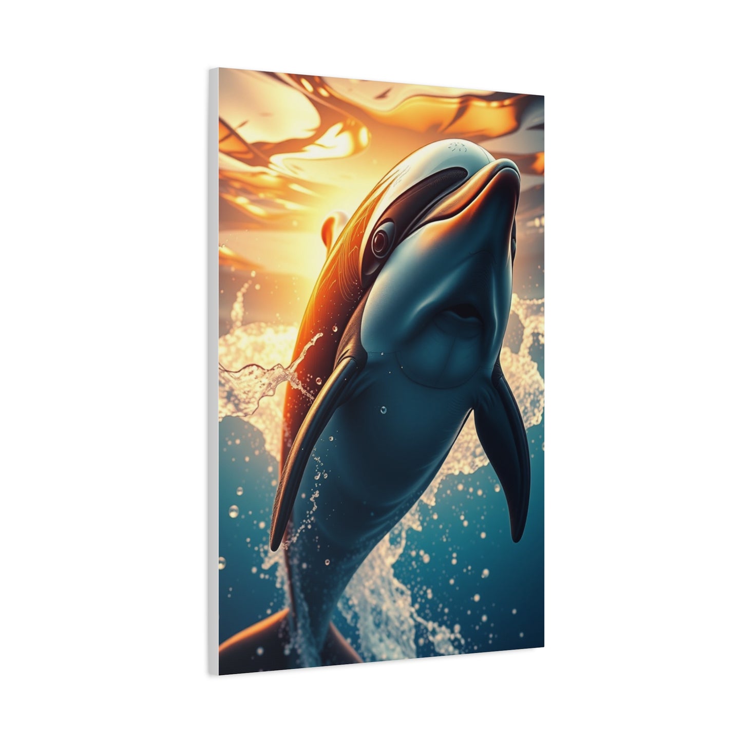 Supreme Dolphin Art Beautiful Collection Wall Art & Canvas Print
