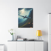 Canyon Strike Fighter Mission Wall Art & Canvas Prints