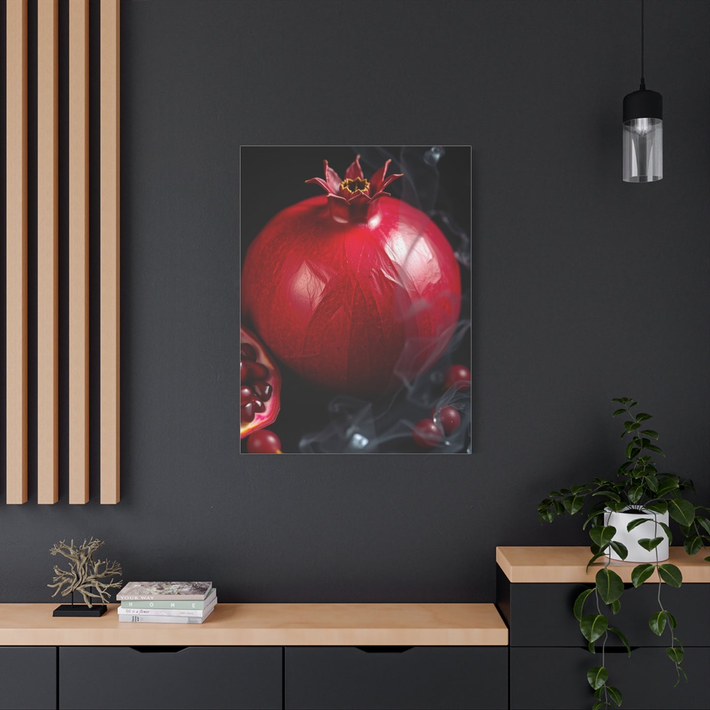 Deep Scarlet Enchantment Wall Art & Canvas Print