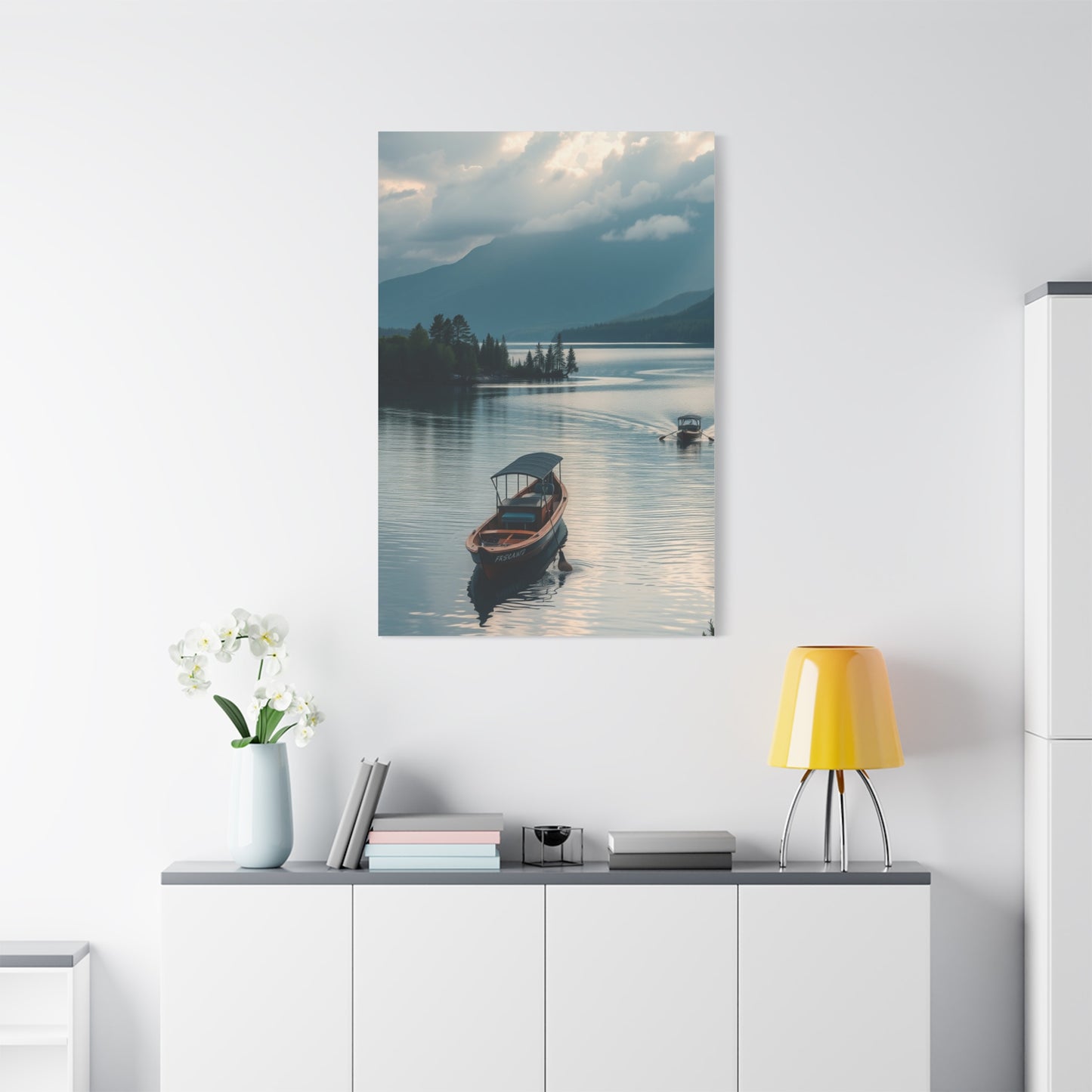 Masterpiece Lakes Art Vision Wall Art & Canvas Print
