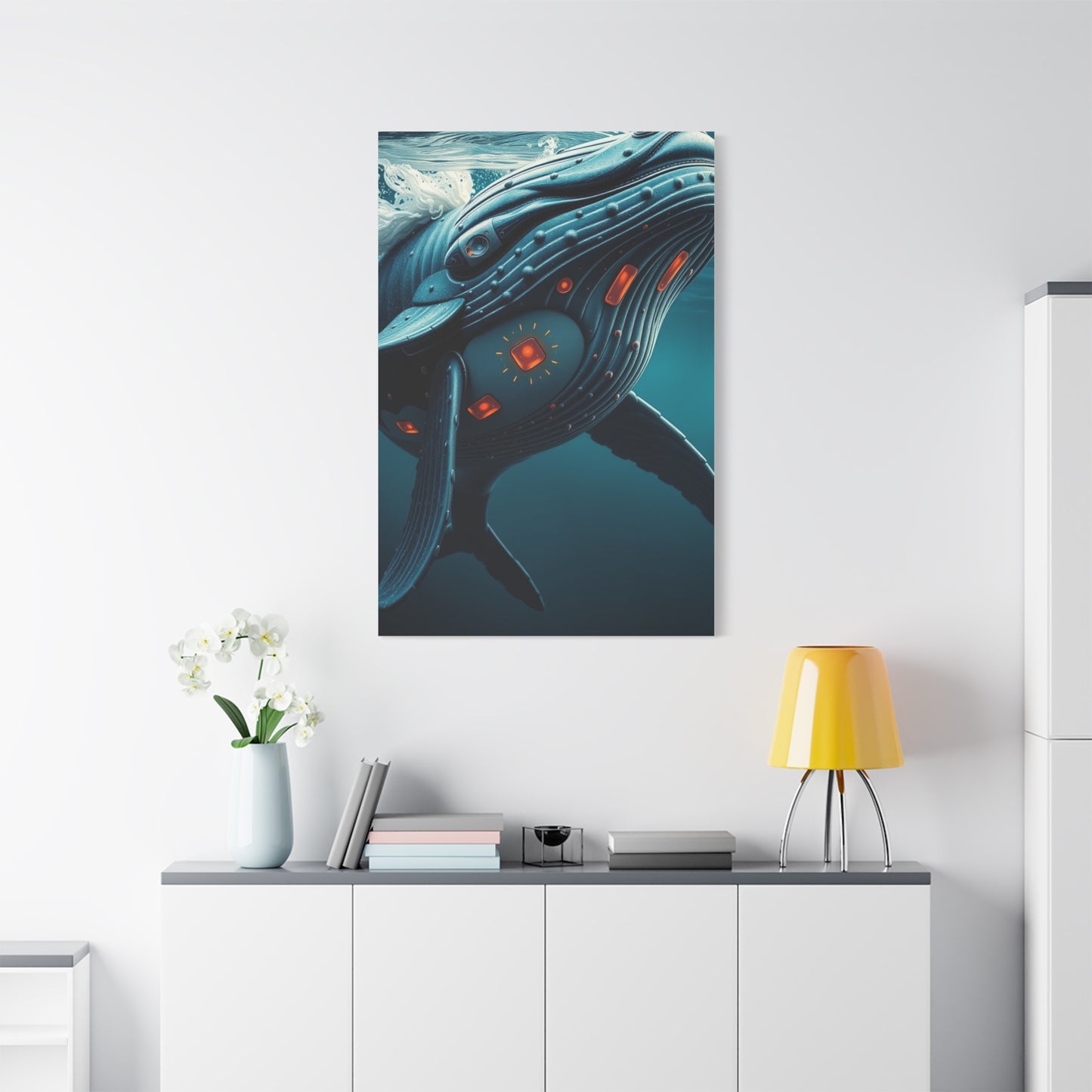 Vision Whale Art Art Wall Art & Canvas Print