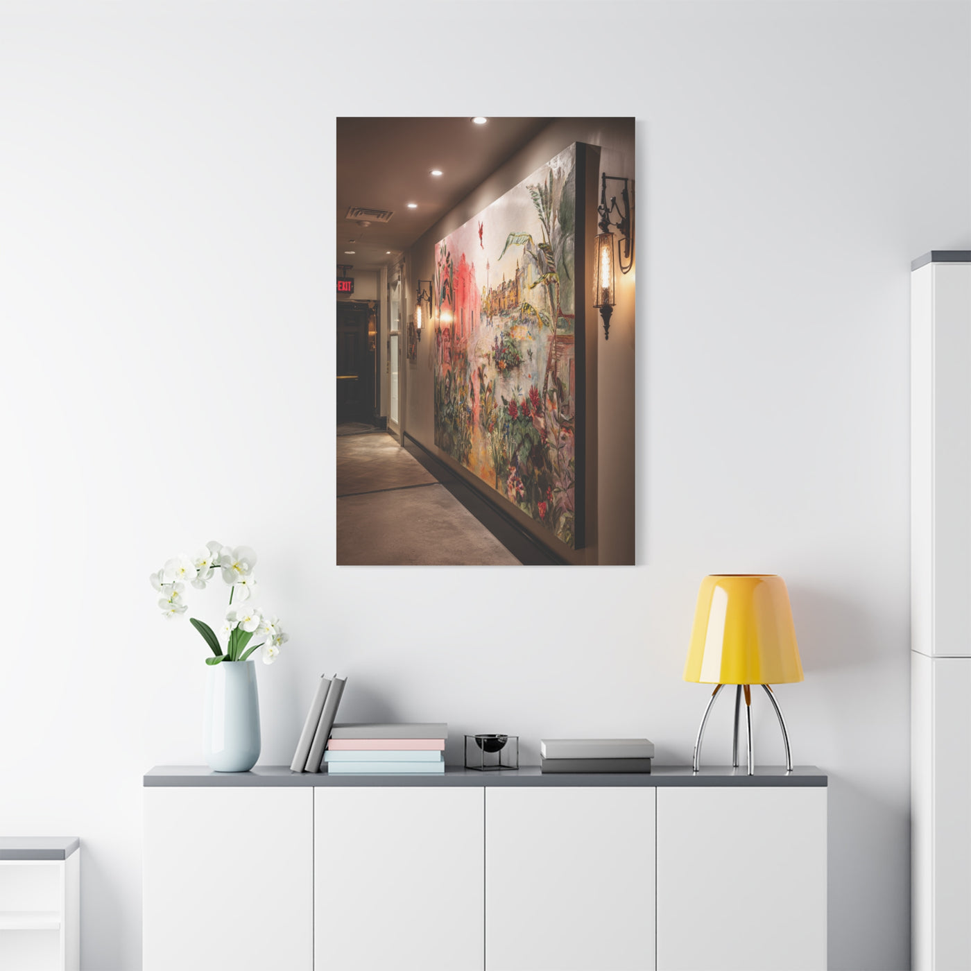 Whimsical Fantasy Garden Artwork Wall Art & Canvas Print