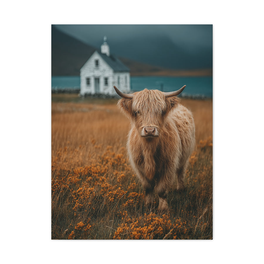 Highland Cow Wall Art