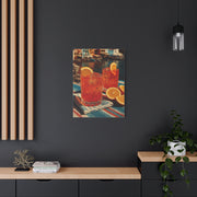 Aperol Spritz Terrace Drinks Wall Art & Canvas Print