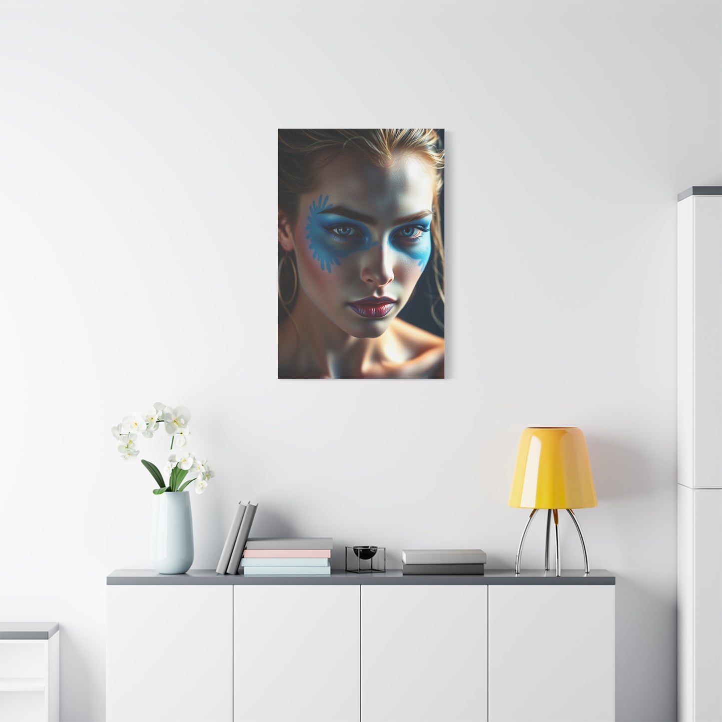 Mystic Blue Essence Wall Art & Canvas Print