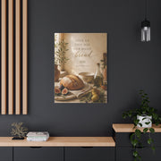 Give Us This Day Our Daily Bread Scripture Wall Art & Canvas Print