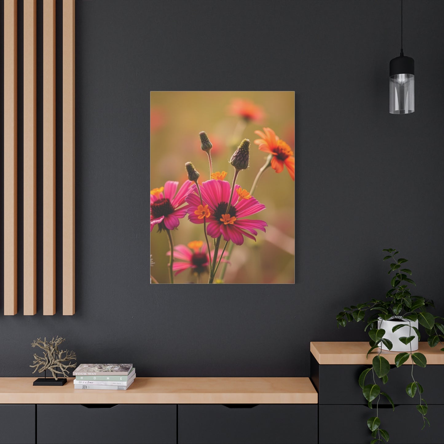 Supreme Wildflowers Art Beautiful Collection Wall Art & Canvas Print