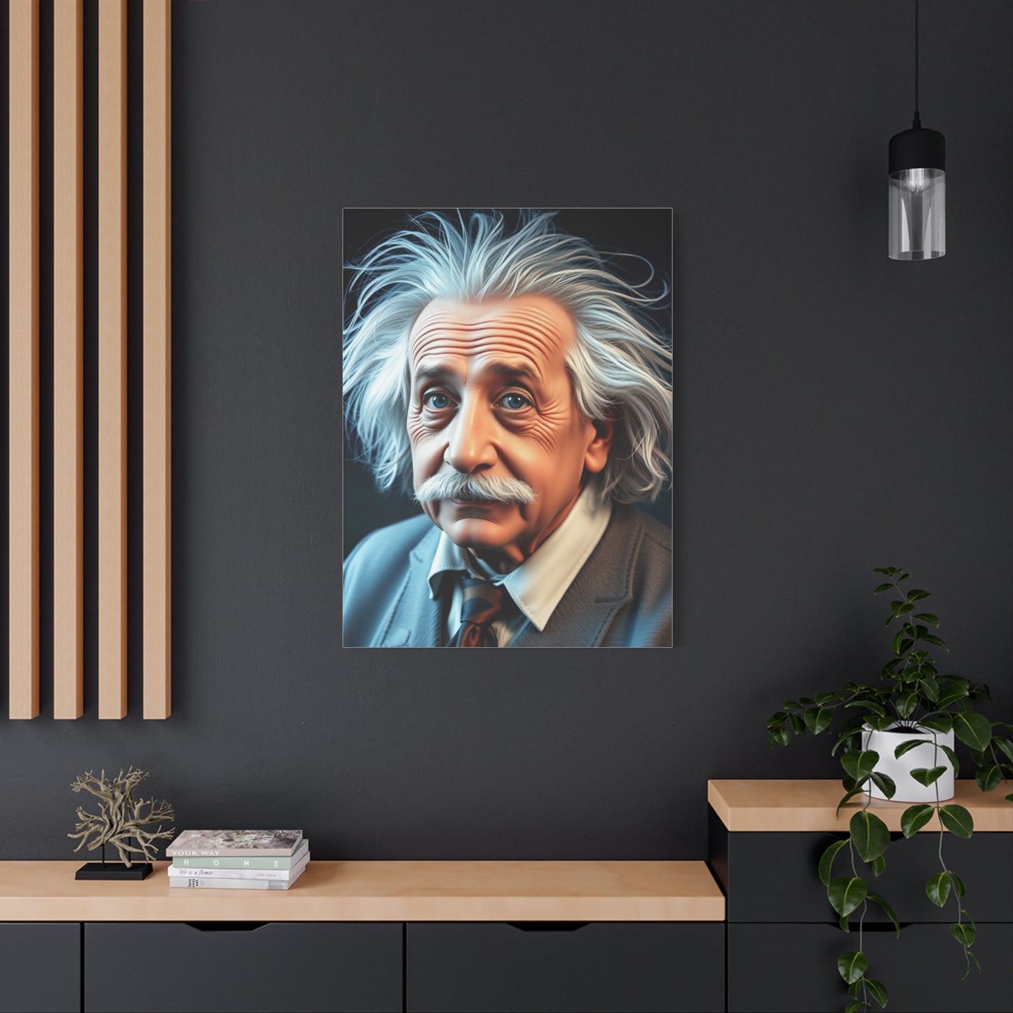 Elite Albert Einstein Art Vision Wall Art & Canvas Print