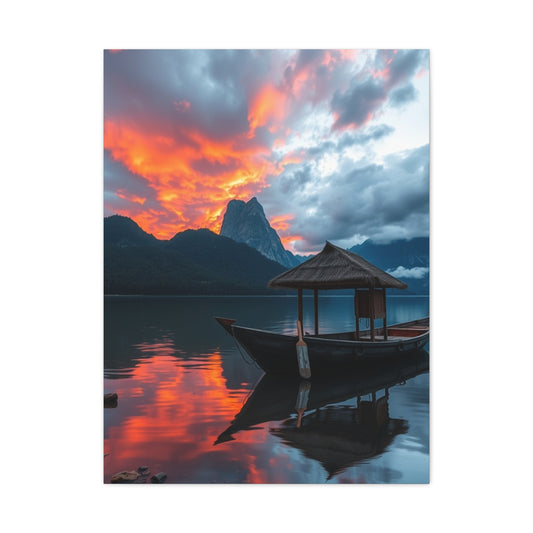 Luminous Ripples Portrait Wall Art & Canvas Print