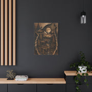 Forest Silhouette Wolf Storyscape Wood Panel Wall Art & Canvas Print