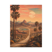 Enchanted Desert Highway Wall Art & Canvas Print